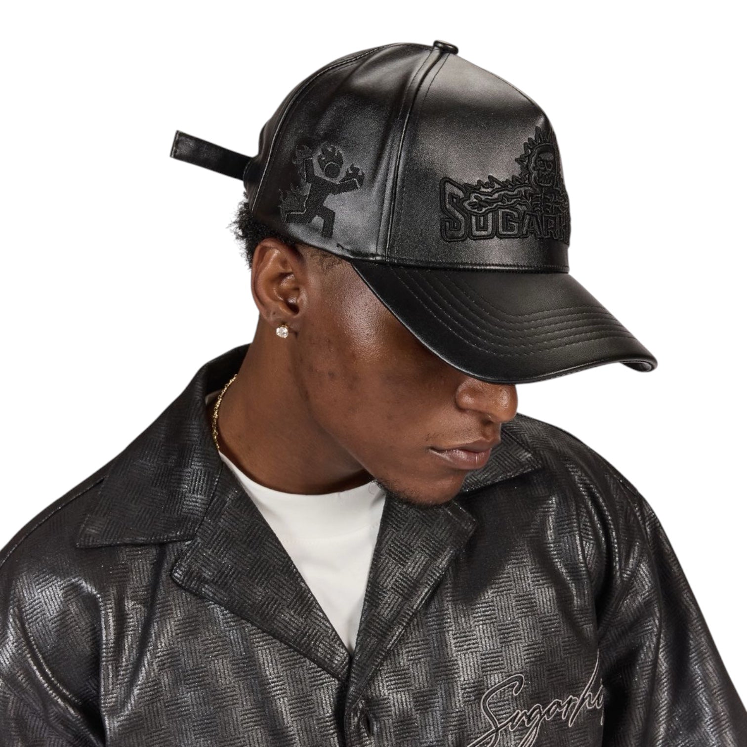 SUGARHILL: Shockwave Leather Strapback 129